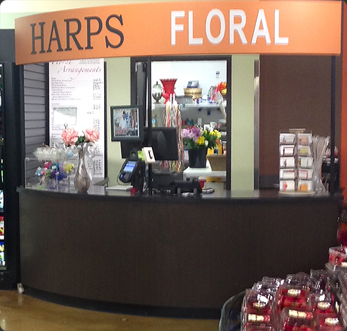 Floral Work Counter